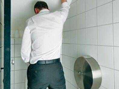 Nevoia frecventă de a urina la bărbații cu prostatită